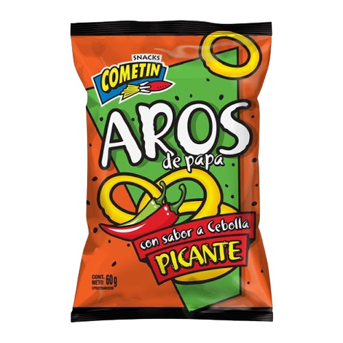 AROS COMETIN  60GR CEBOLLA PICANTE