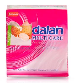 JABON DALAN 90GR X3UND ALMEND LECHE