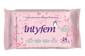 TOALLAS HUMEDAS INTYFEM 24UND INTIMAS