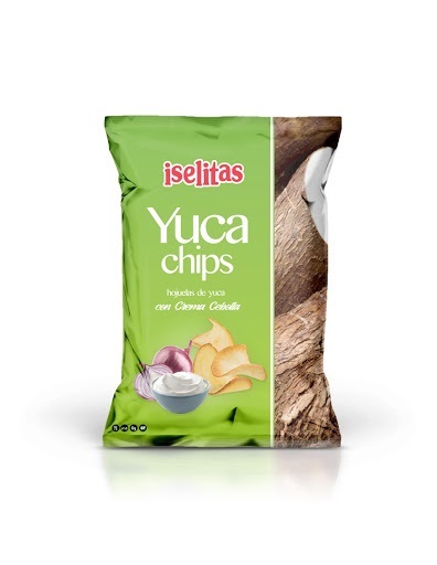 YUCA ISELITAS 180GR CHIPS CREMA CEBOLLA