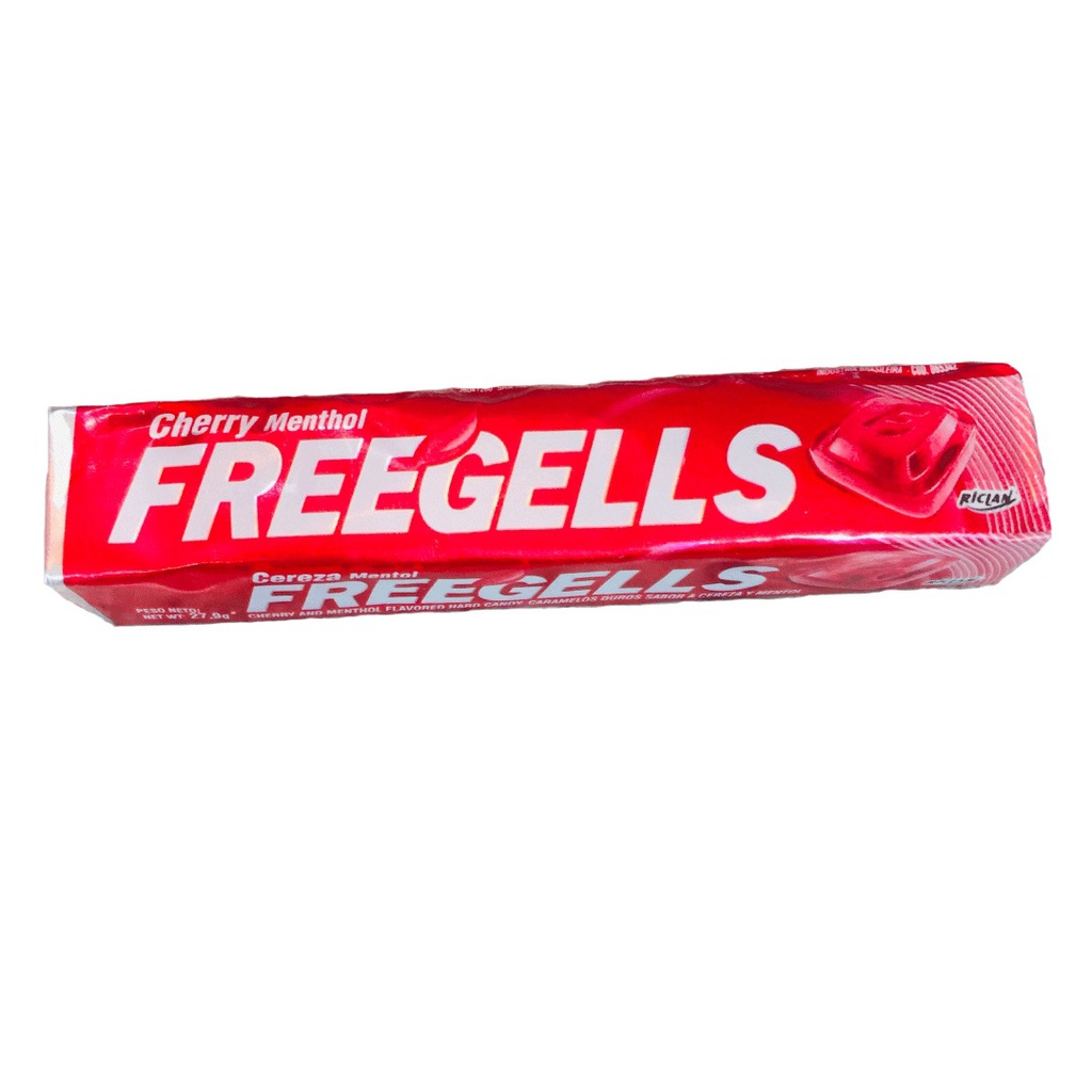 CARAMELOS FREEGELLS CEREZA 27.9GR***