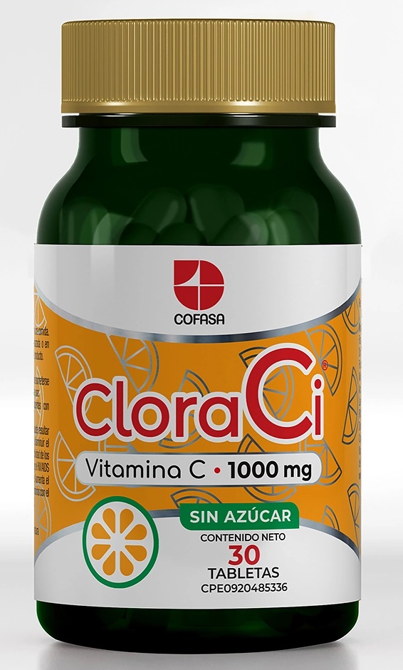 CLORACI 1000MG X 30TAB COFASA