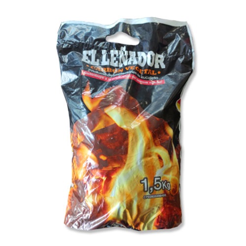 CARBON EL LEÑADOR 1.5 KG VEGETAL