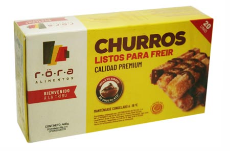 CHURROS RORA 320GR SIN GLUTEN