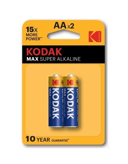 PILA AA KODAK SUPER ALCALINA X 2