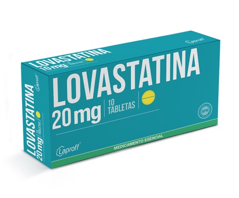 LOVASTATINA 20MG X 10TAB BLISTER LAPROFF***