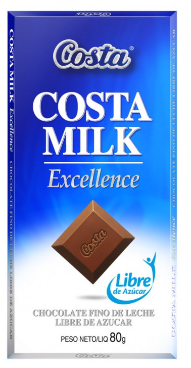 CHOCOLATE COSTAMILK 80GR S A