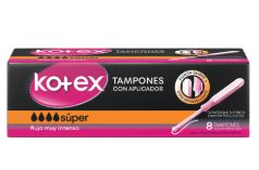 TAMPONES KOTEX 8UND SUPER SPORTS