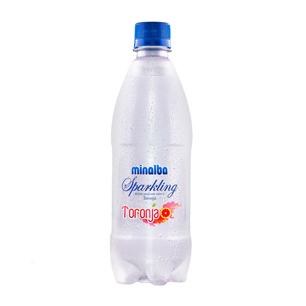 AGUA GASIF MINALBA 500ML SPARK TORONJA