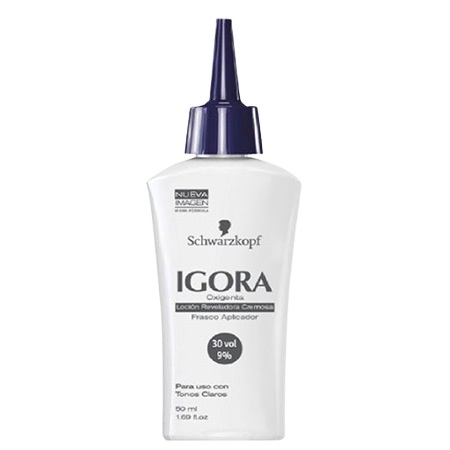 AGUA OXIG IGORA 50ML VOL 30