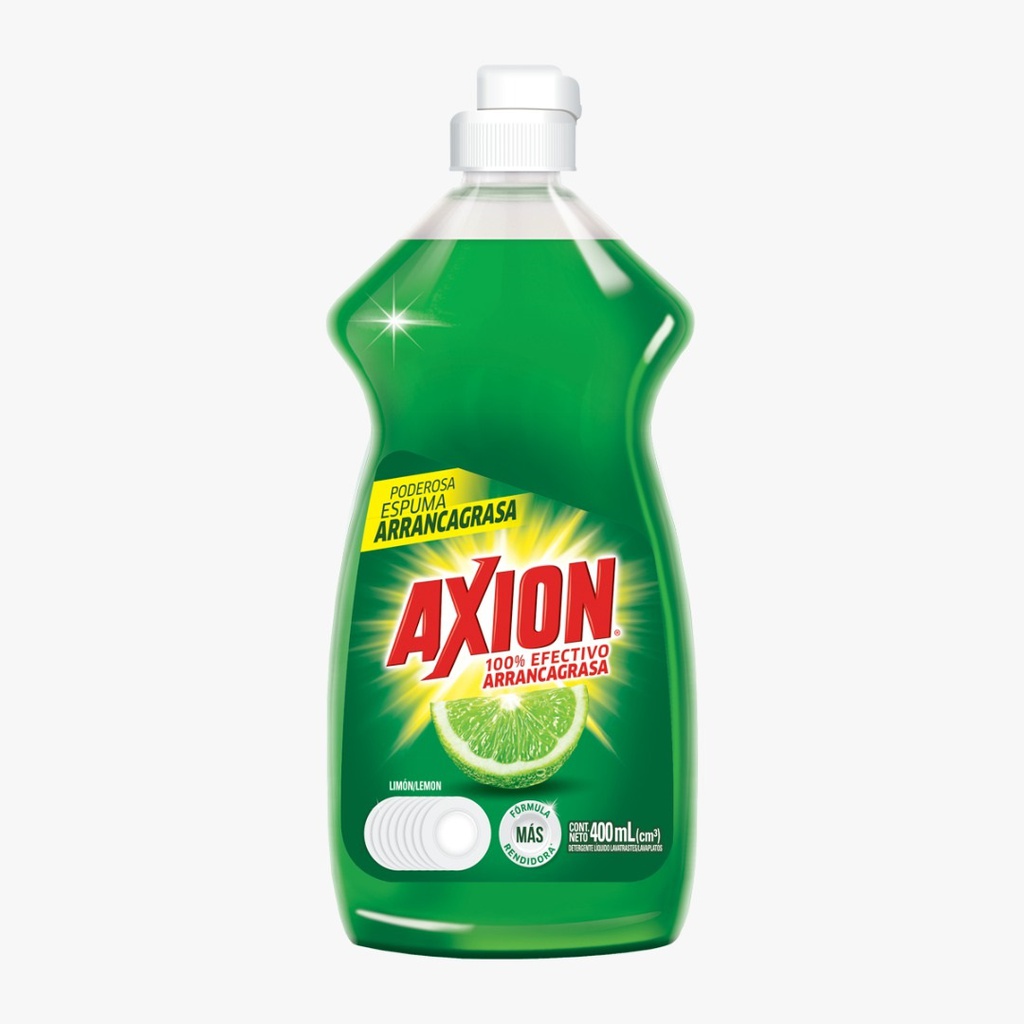 LAVAPLATOS AXION 400ML LIQ LIMON
