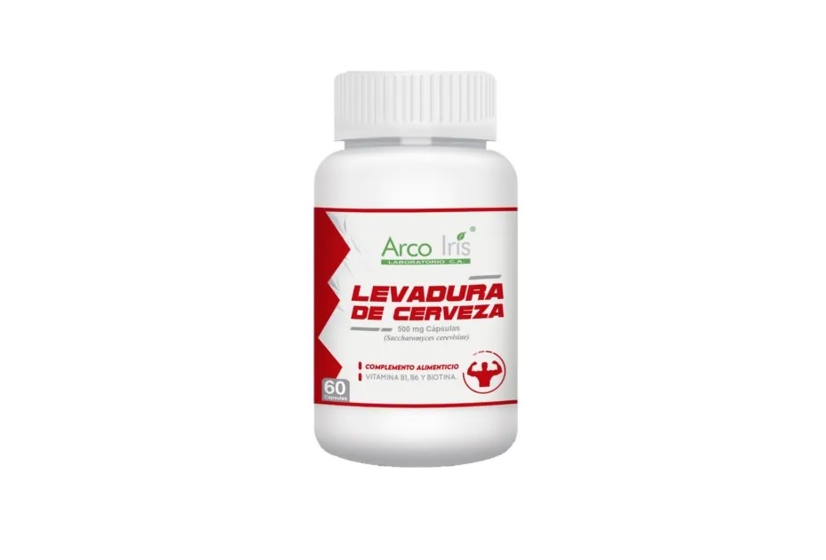 LEVADURA DE CERVEZA 500MG X 60TABL ARCO IRIS