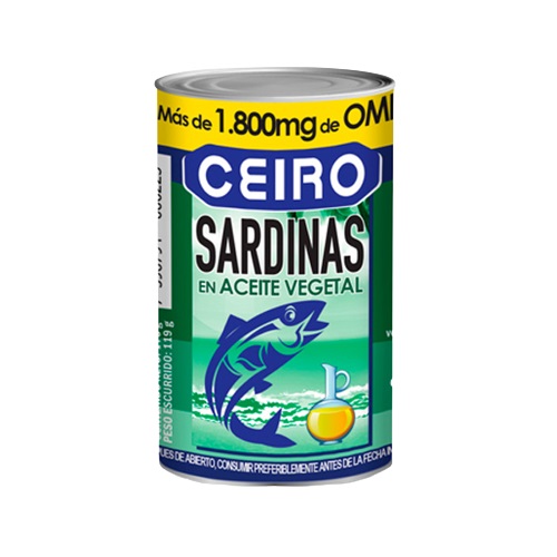 SARDINA CEIRO 170GR AL NATURAL
