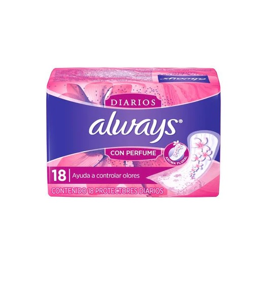 PROTEC DIARIOS ALWAYS 18UND PERFUME