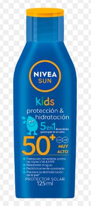 PROTEC SOLAR NIVEA 125ML KIDS FPS 50+