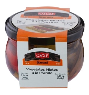 VEGETALES OSOLE 225GR MIX EN ACEITE