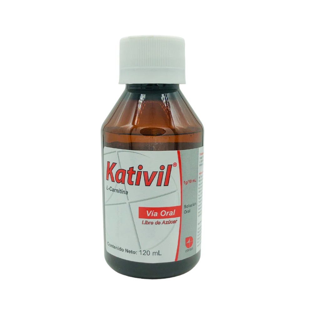 KATIVIL JBE 1G/10ML x 120ML COFASA