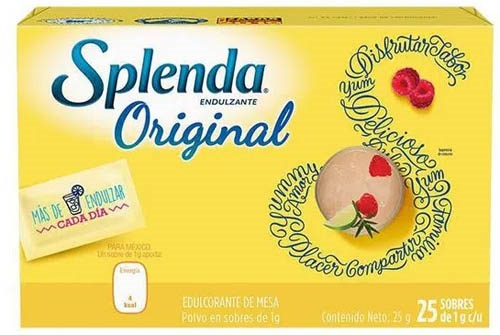 ENDULCORANTE SPLENDA X 25UND
