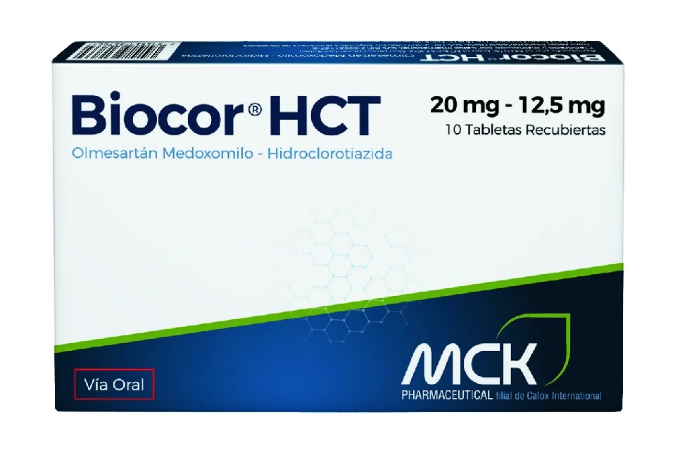 BIOCOR HCT 20MG/12,5MG X 10TAB MCK