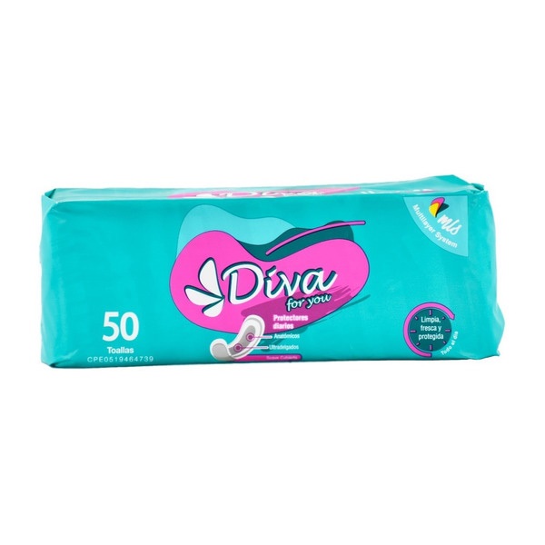 PROTEC DIARIO DIVA 50UND DIARIO