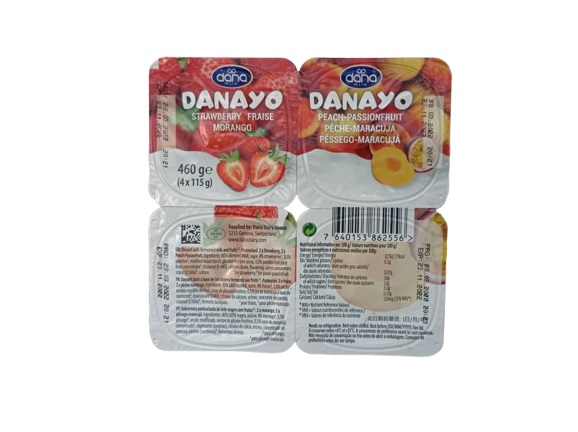 YOGURT DANAYO 100GR 4UND FRE DUR