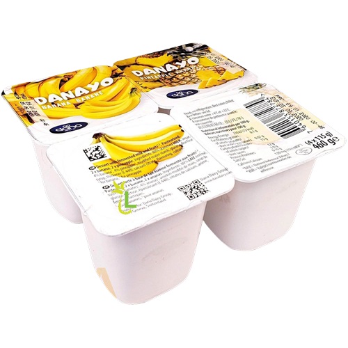 YOGURT DANAYO 100GR 4UND CAMBUR PIÑA