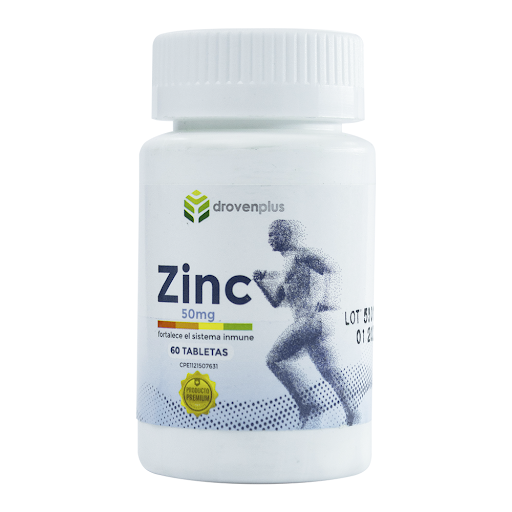ZINC 50MG X 60TAB DROVENPLUS