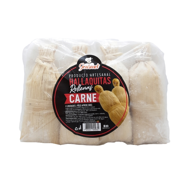 HALLAQUITAS GOURMET RELLE/CARNE 4 UND