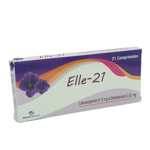 ELLE 21 0,10/0,02MG X 21COMP WELLONA