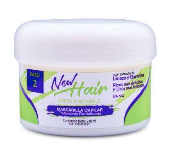 MASCARILLA CAP NEW HAIR 120ML LINAZA QUERA