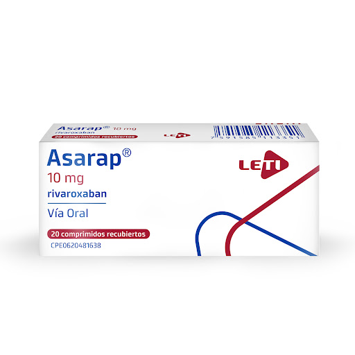 ASARAP 10MG X 20COMP RIVAROXABAN LETI