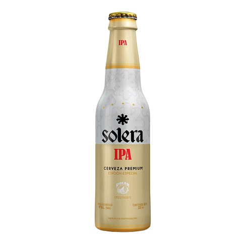 CERVEZA SOLERA 222ML IPA NR***