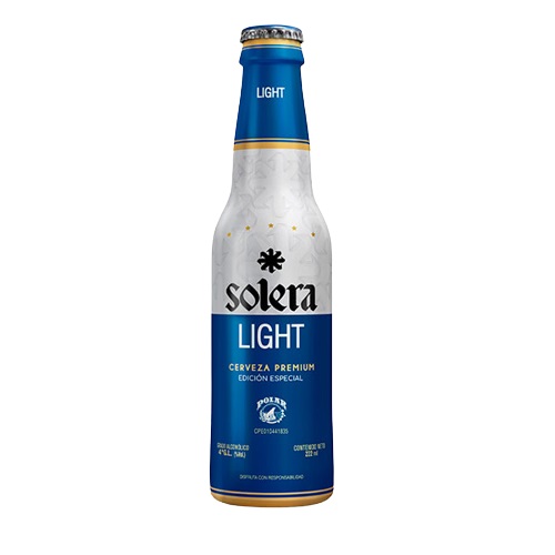 CERVEZA SOLERA 222ML LIGHT NR