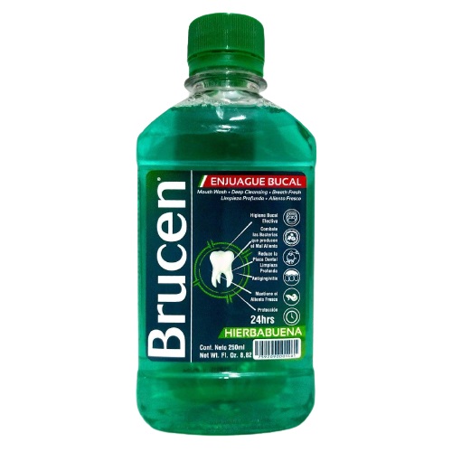 ENJUAGUE BUCAL BRUCEN 250ML HIERBABUENA