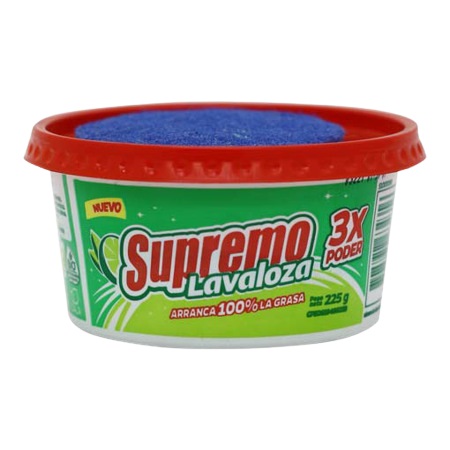 LAVAPLATOS SUPREMO 225GR CREMA