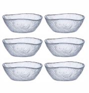 SET ENSALADERAS PASAHBASE 6 PZAS TRANSP