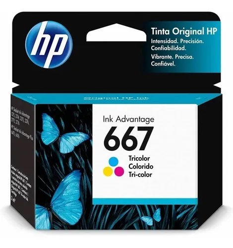 CARTUCHO HP 667 TRICOLOR