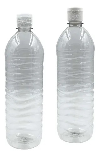 BOTELLA TRANS PC28 1lt CON TAPA X 80 und