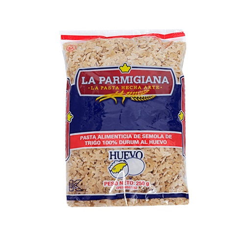PASTA PARMIGIANA 250GR AL HUEVO CORTA