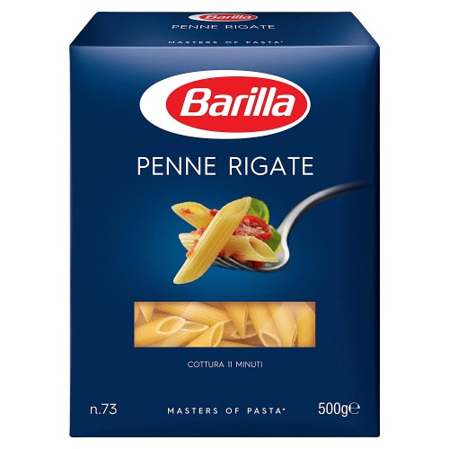 PASTA BARILLA 500GR PENNE RIGATE