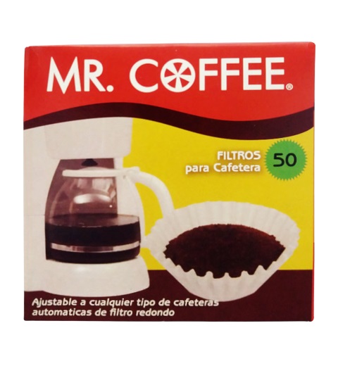FILTRO TIPO CESTA P/CAFT MR.COFFEE 50U