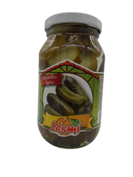 PEPINILLOS LESMI 500GR REBANADOS AGRIOS