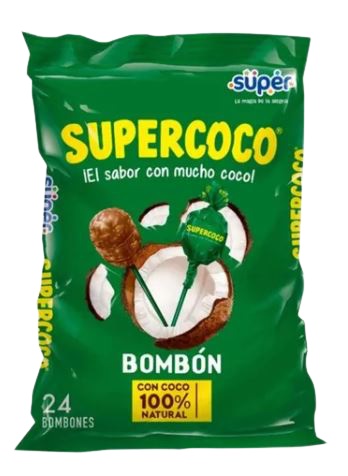 CHUPETAS SUPERCOCO 360GR COCO