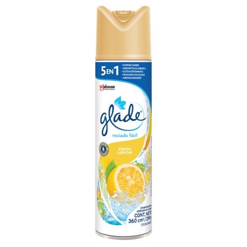 ELIMINADOR OLORES GLADE 360ML FRESH LEMO