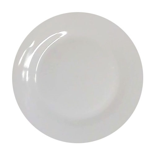 PLATO LIFE ART 7.5CM CERAMICA BLANCO