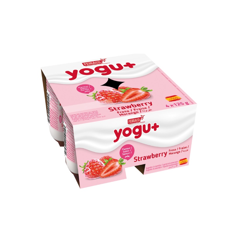 YOGURT FEIRACO 125GR 4UND FRESA