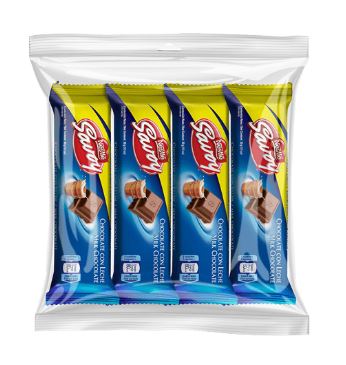 CHOCOLATE SAVOY 30GRX4UND LECHE MULTIPACK