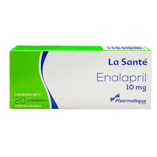 ENALAPRIL 10MG X 20COMP LA SANTE