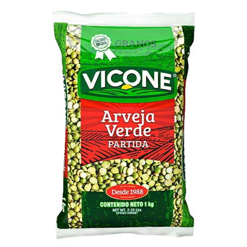ARVEJAS VERDE VICONE 1KG PARTIDA