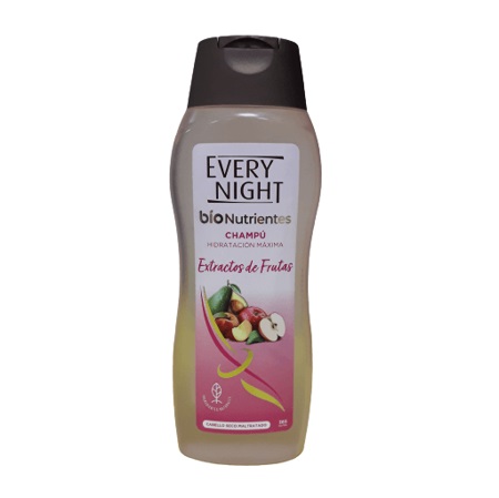 CHAMPU EVERY NIGHT 365ML BIO EXTR FRUTAS